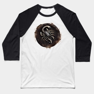 Scorpio Zodiac Sign Baseball T-Shirt